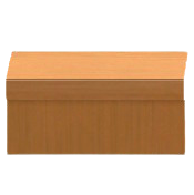 もくせいのしきりカウンターLのナチュラルウッドの画像