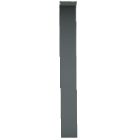 シンプルなはしらのグレーの画像