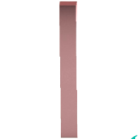 シンプルなはしらのピンクの画像