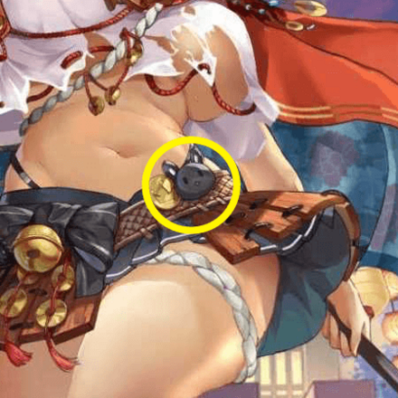 少女廻戦のチャンピオン阿羽のタップする場所