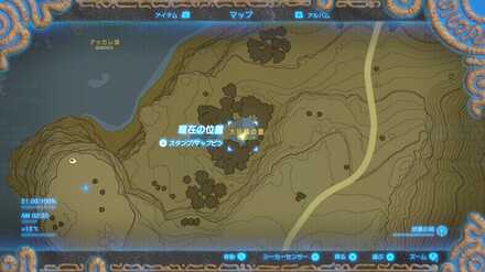 大妖精ミジャーの位置マップ詳細