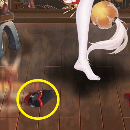 少女廻戦の鉄の靴のタップする場所