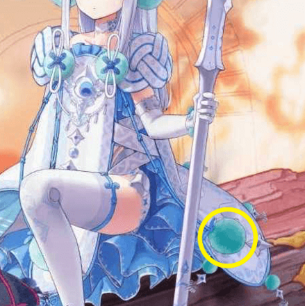 少女廻戦の奪われた毛玉のタップする場所