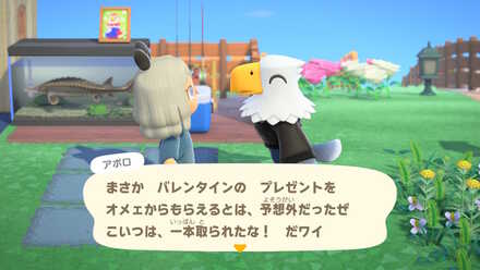 お返しに通常の家具や衣装が貰える