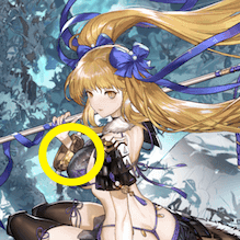 少女廻戦の狼居胥山のタップする場所