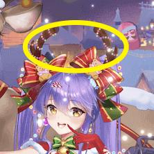 少女廻戦の輝く鹿角のタップする場所