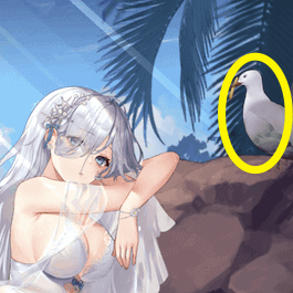 少女廻戦の小太白のタップする場所