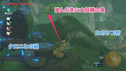 ラネール地方の大妖精の泉