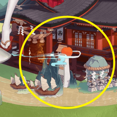 少女廻戦の太平幻境のタップする場所