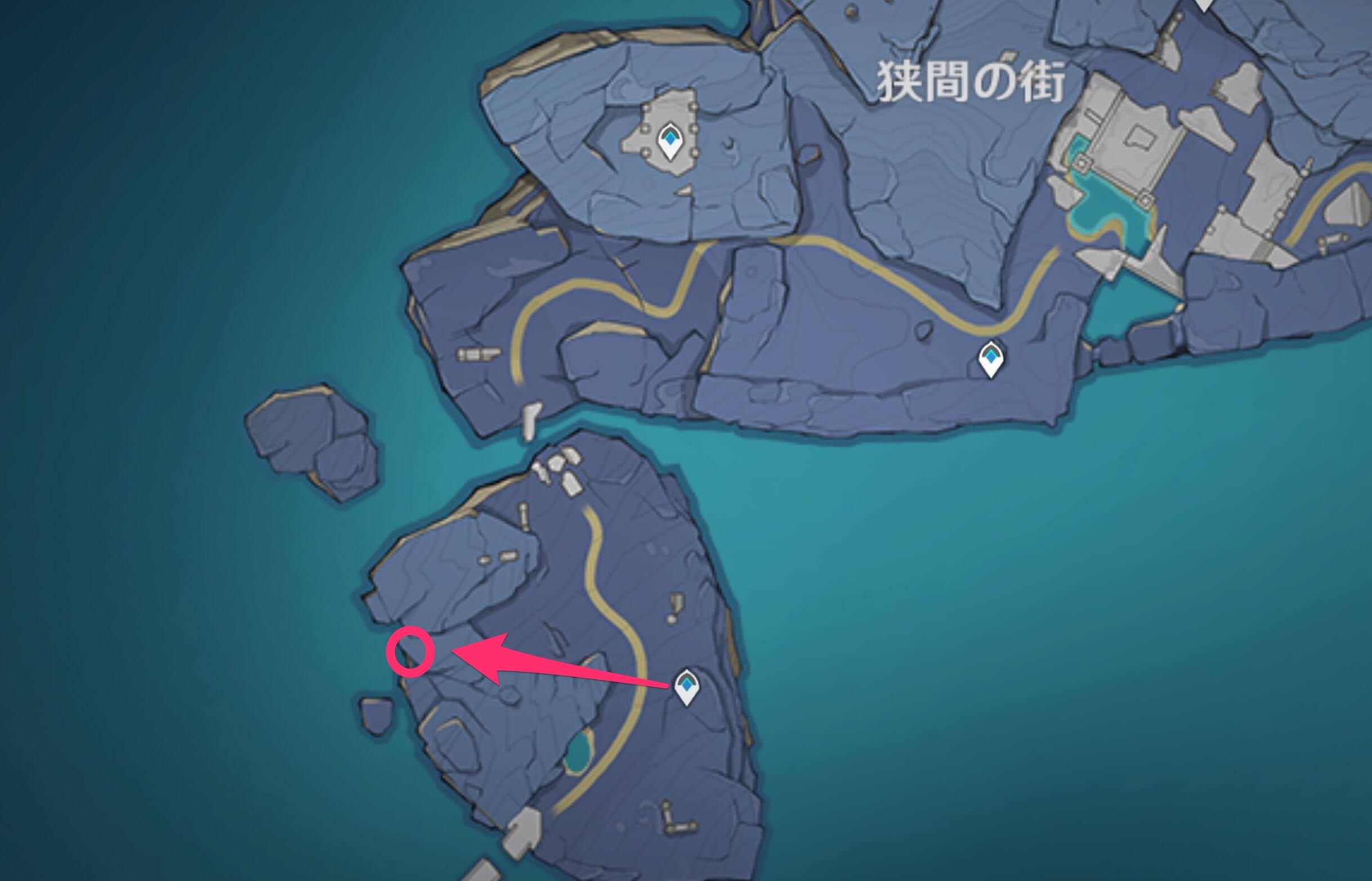 閉ざされた扉の場所