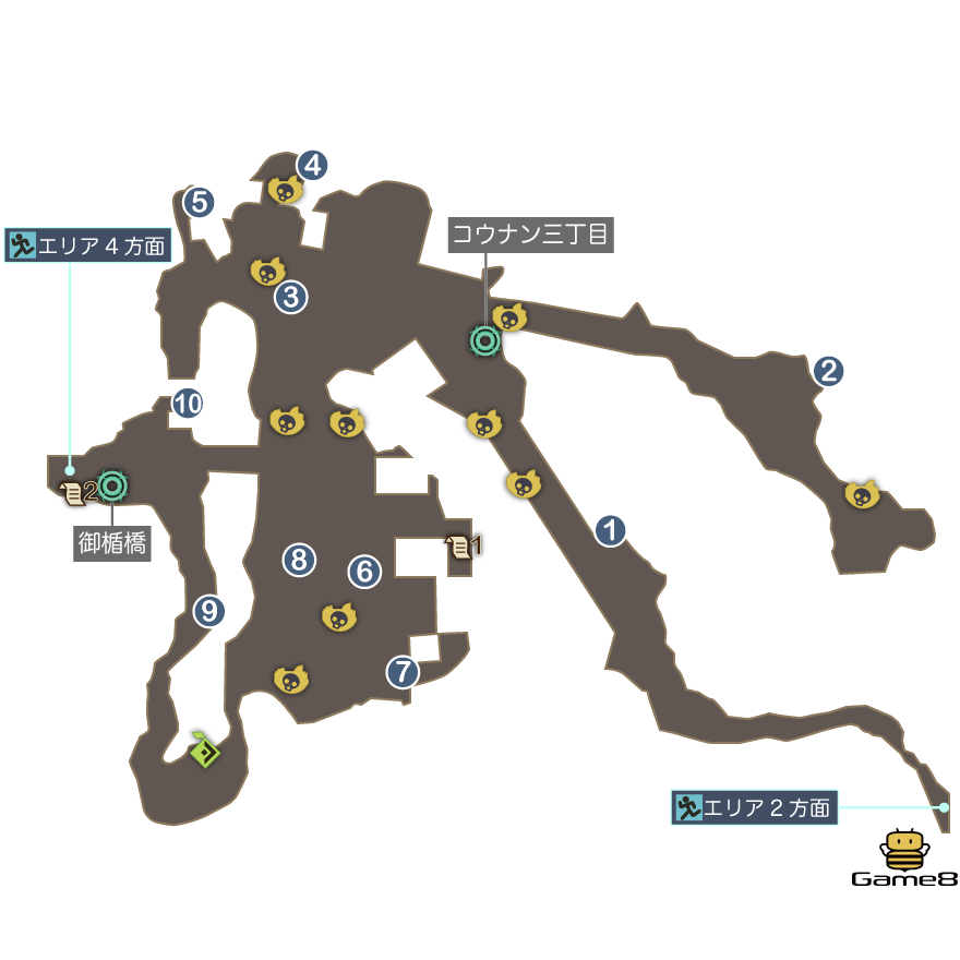 コウナン三丁目のマップ