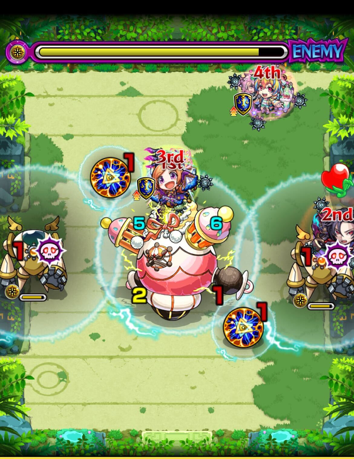 モンスト 未開の大地29 ステージ3