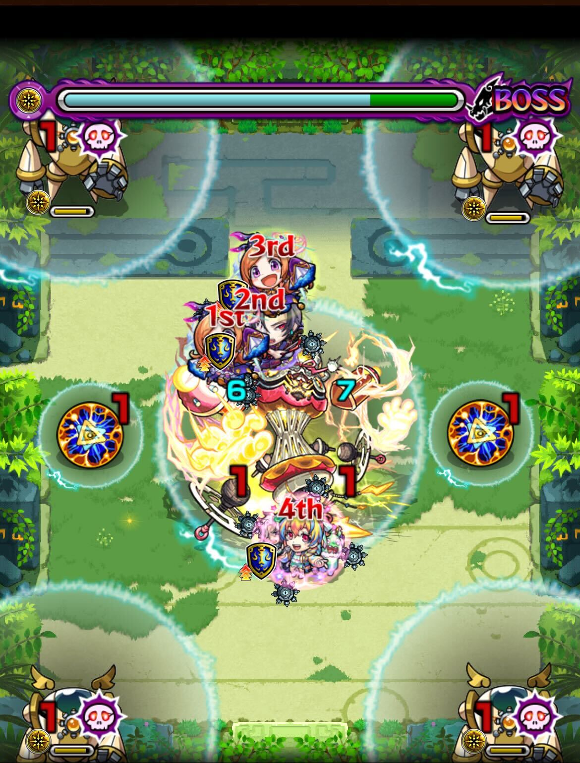 モンスト 未開の大地29 ボス1