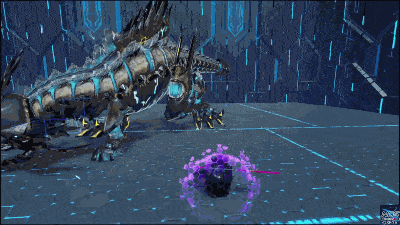 PSO2NGSのリゼントスの尻尾攻撃の違い