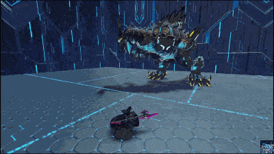 PSO2NGSのリゼントスの叩きつけ