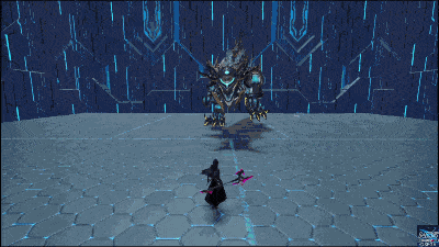 PSO2NGSのリゼントスの噛みつき