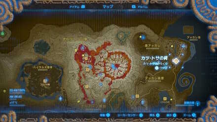 カツトサの祠マップ