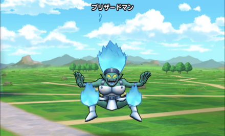 ドラクエウォークのブリザードマン