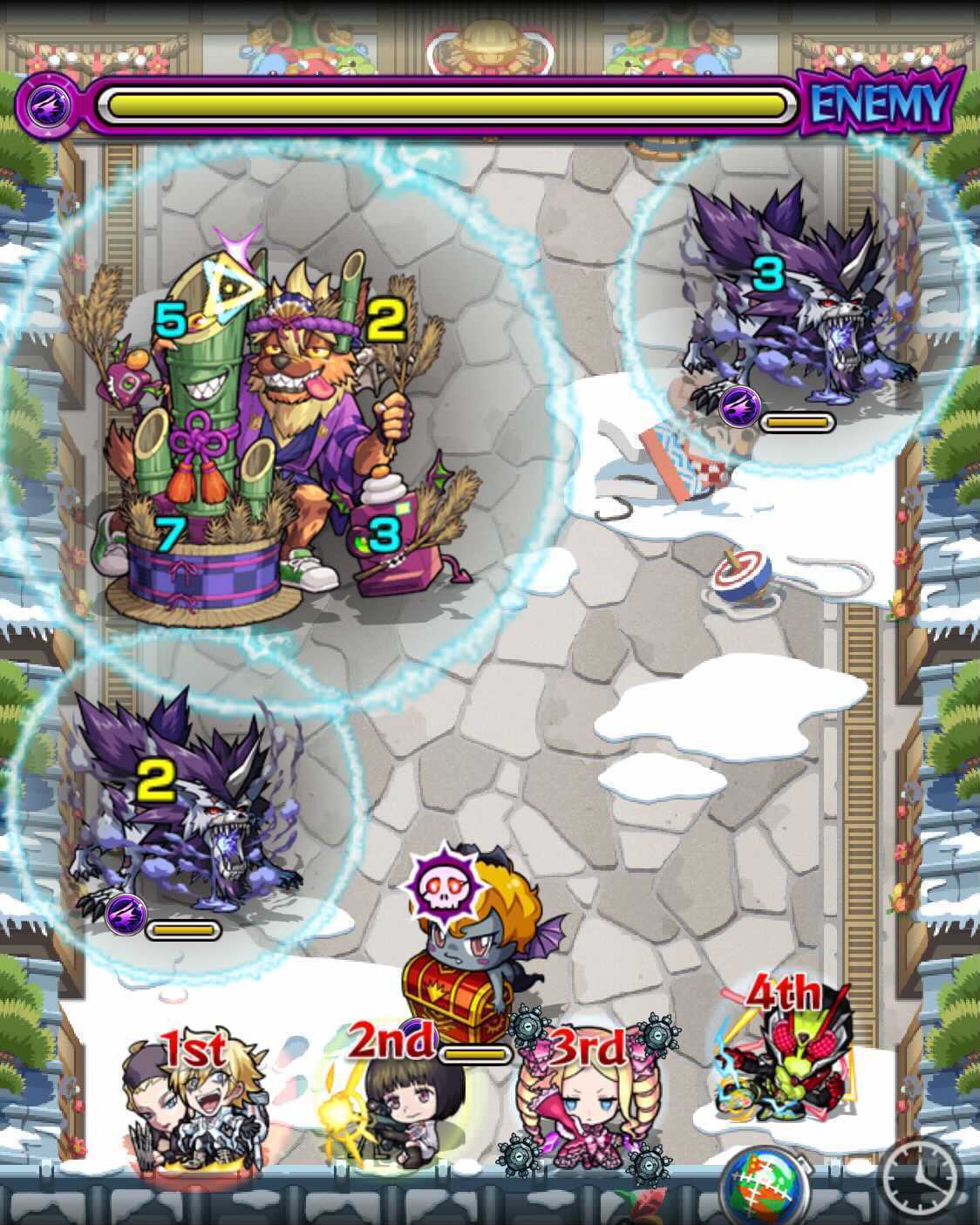 モンスト カドマティ ステージ1