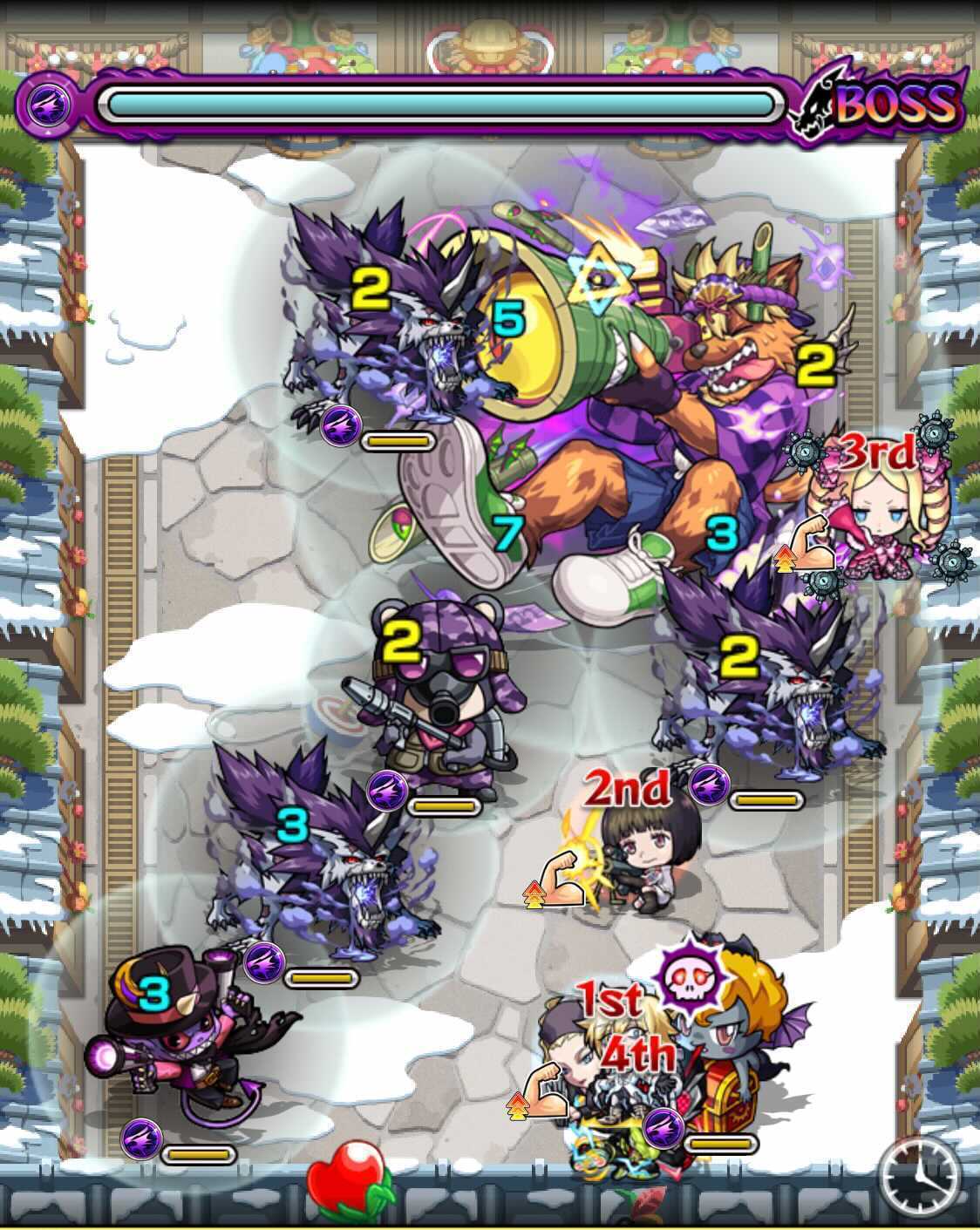 モンスト カドマティ ボス1