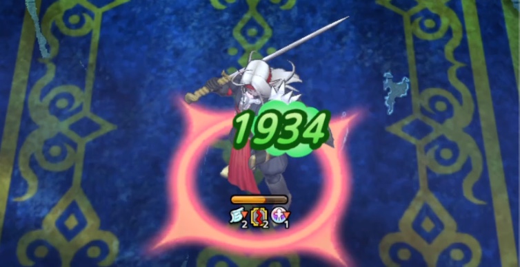 ドラクエタクトのピサロ戦EXは行動開始時にHPとMPを回復してくる