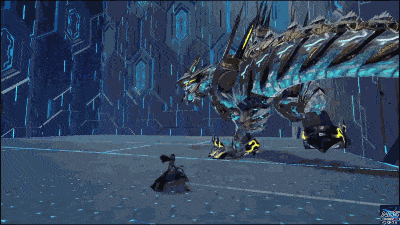 PSO2NGSのリゼントスの横タックル