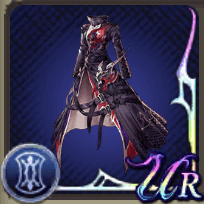 紫烏色の外套の画像