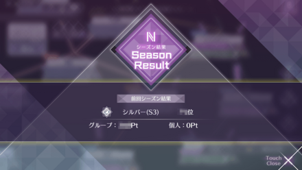 シーズンについて