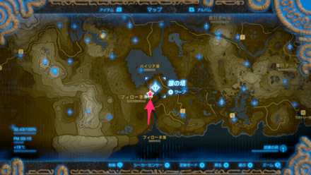 青いエビシャツ全体マップ