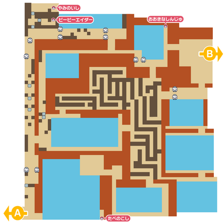 ポケモンダイパリメイクのチャンピオンロード(全国図鑑入手後2)