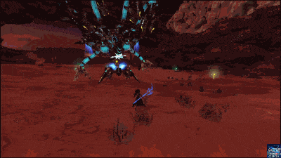 PSO2NGSのフォートス・ランチャーのステップ＆ミサイルセット