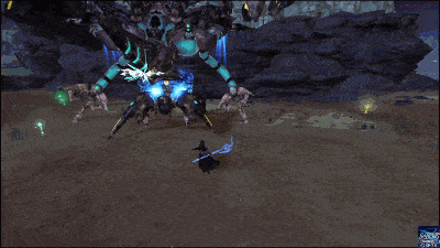 PSO2NGSのフォートス・ランチャーの拍手