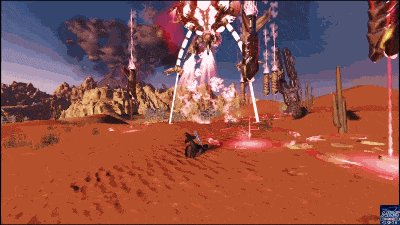 PSO2NGSのフォートス・ランチャーの大技