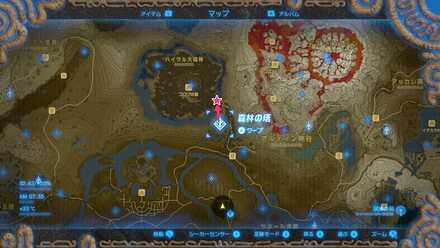 コログのお面全体マップ