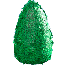 さんかくトピアリーのグリーンの画像