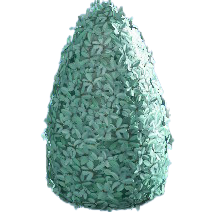 さんかくトピアリーのペールグリーンの画像