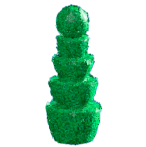 まるいトピアリーのグリーンの画像