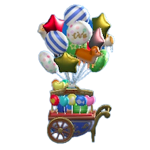 ひろばのバルーンワゴン画像