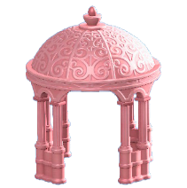 ガゼボのピンクの画像