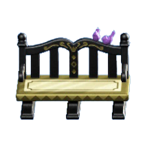 ひろばのベンチのクールの画像