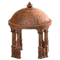 ガゼボの錆の画像