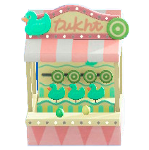 ひろばのゲームやたいのキュートの画像