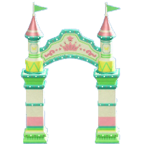 ひろばのアーチのキュートの画像