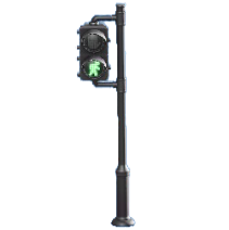 ほこうしゃしんごうきの手型・ヒト型の画像