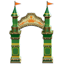 ひろばのアーチのクラシックの画像