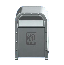 スチールのゴミばこの新聞・雑誌の画像