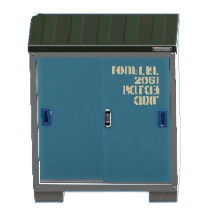 ものおきのメッセージステッカーの画像