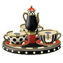 ひろばのコーヒーカップのクールの画像