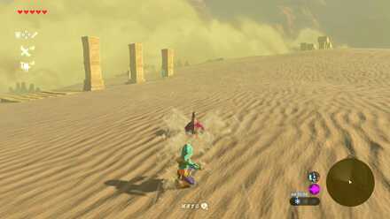 ブレスオブザワイルド口を閉ざした剣士の目印③