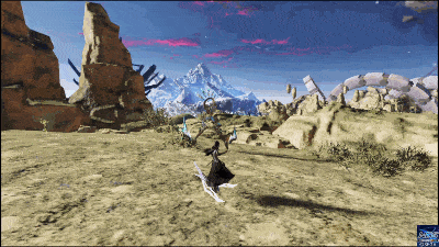 PSO2NGSのケルクンドの衝撃波